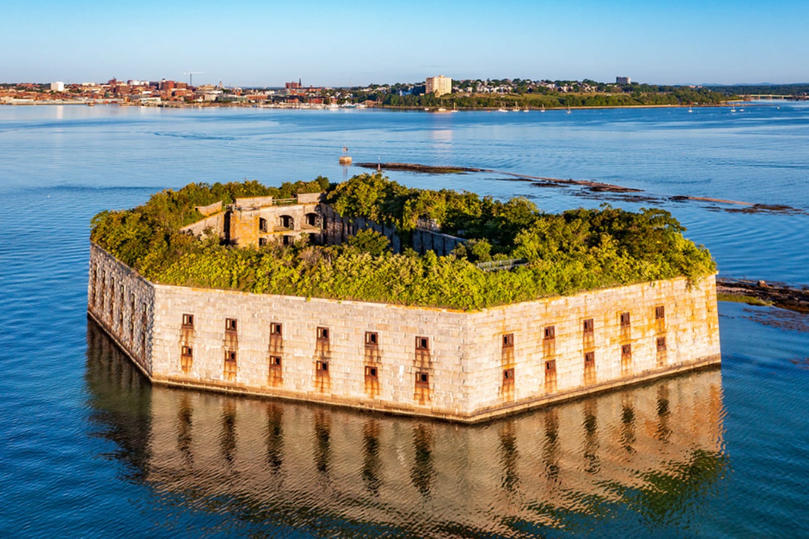 Fort Gorges. Photo Credit: Casco Bay Lines