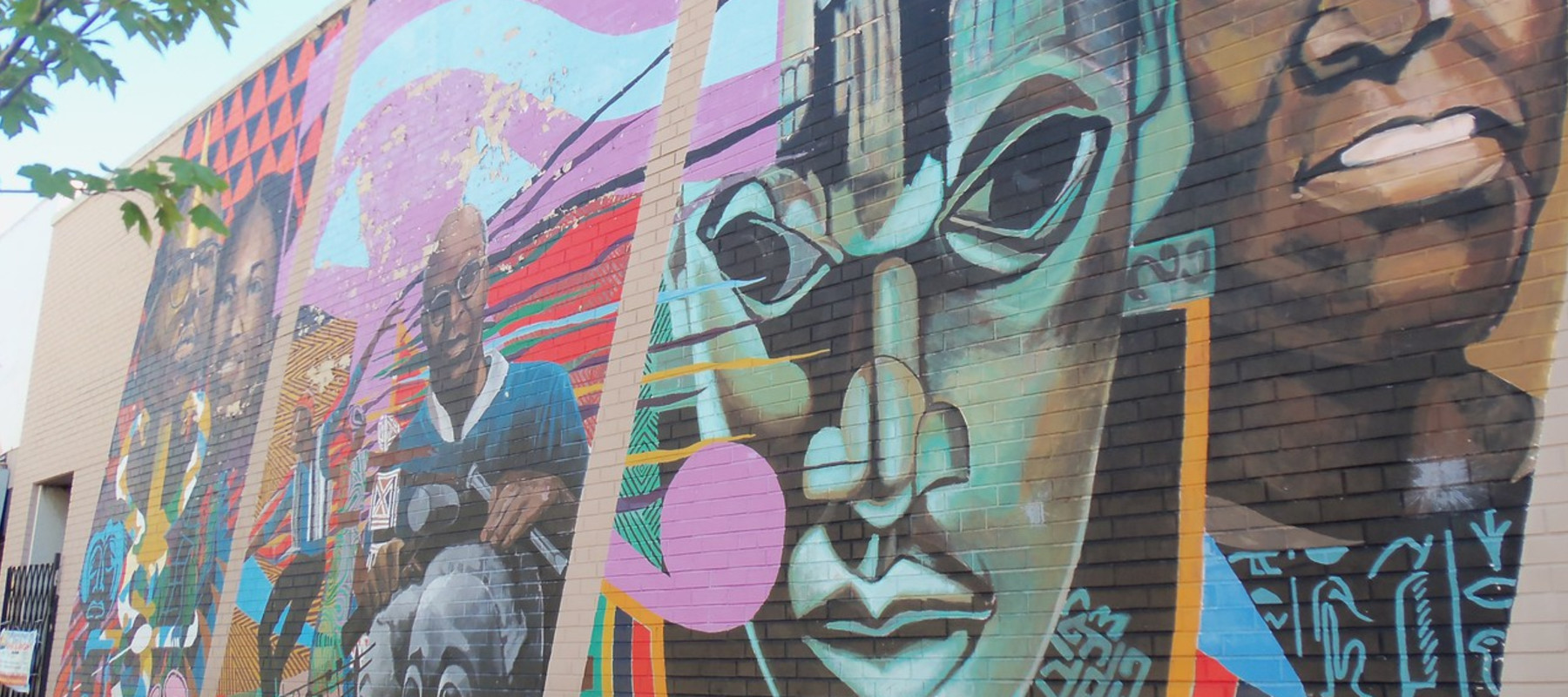 Builders of the Cultural Present Mural