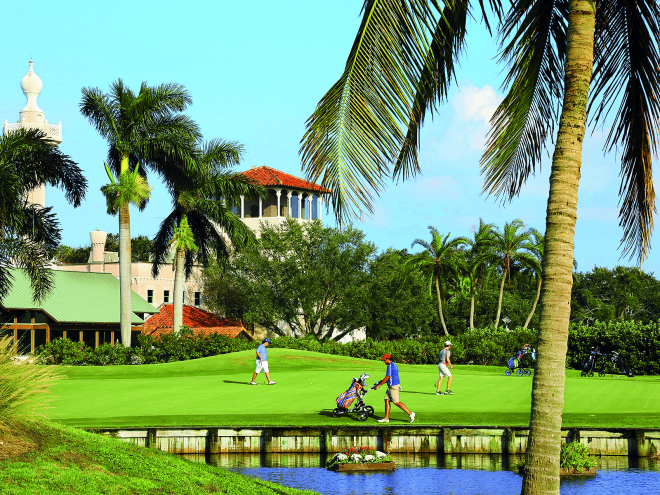 People on the golf course at Vinoy Club