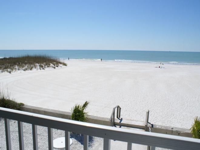 Beach Front Balcony View