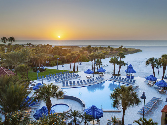 Enjoy stunning sunsets