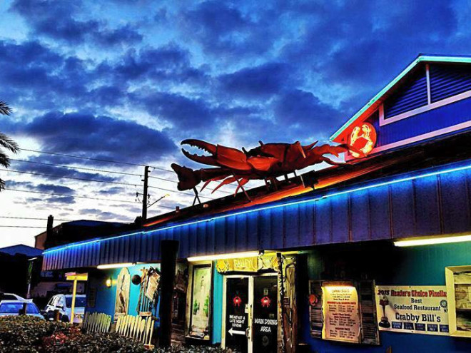 A beautiful night at Crabby Bill's in Indian Rocks Beach