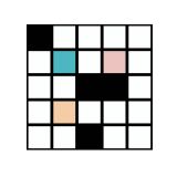 Illustration of a crossword puzzle.