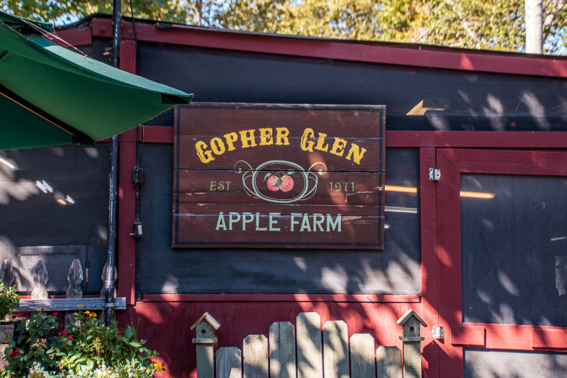 Photo of Gopher Glen Apple Farm Sign