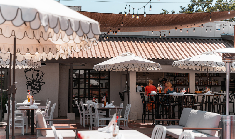 Pig Iron Outside Dining in Templeton
