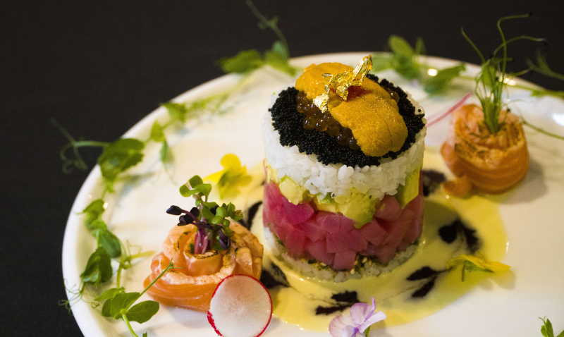 Sushi dish from Umi Sushi Pacifica in Grover Beach