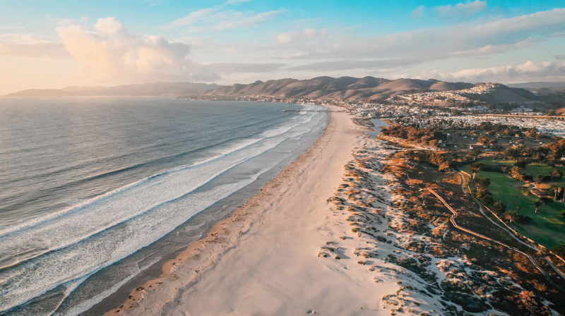 Pismo Beach Drone Shot