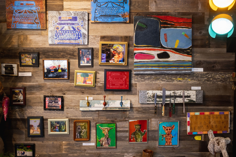 Artwork at The Place on PCH