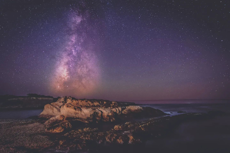 Stars above Montana de Oro