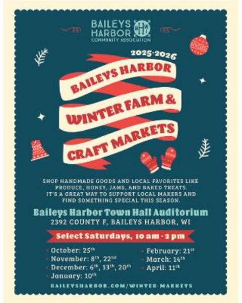 Baileys Harbor Winter Market