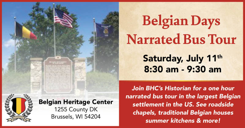 Events Belgian Days Narrated Bus Tour Sign-up