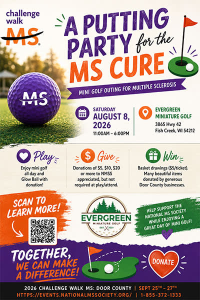 Putting for the MS Cure