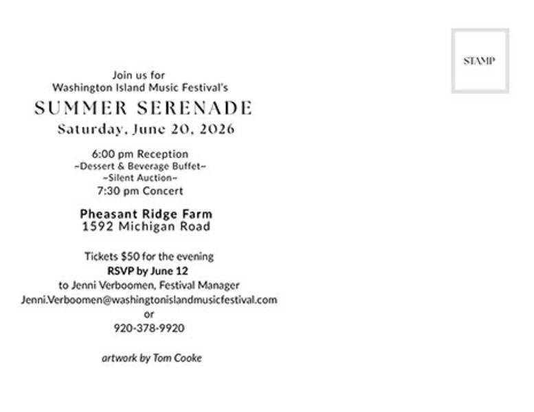 Events Washington Island Music Festival – Summer Serenade