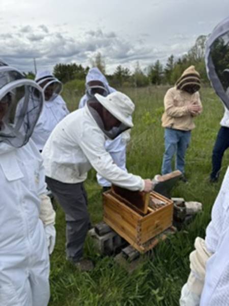 Door County Beekeeper Honey Harvest