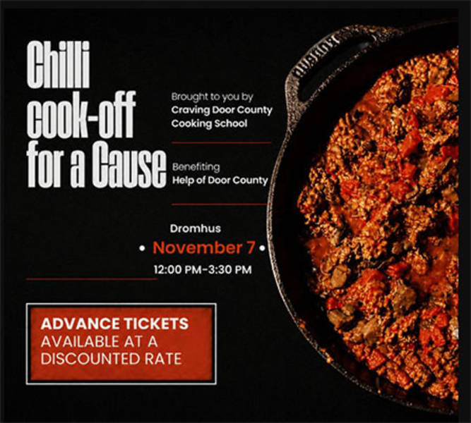 Craving Door County Chili Cook-Off for a Cause