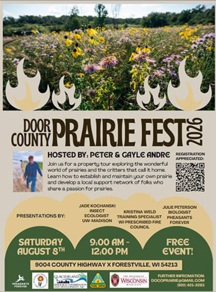 Events Door County PrairieFest 2026