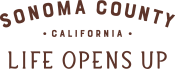 The Sonoma County Life Opens Up Logo That Kinda Looks Like the Wisconsin Tourism Logo