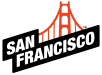 Logo with image of Golden Gate Bridge