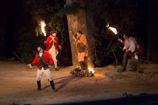 Captain Mackenzie of the British Army seizes Dr. Stuart
