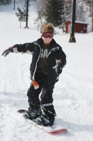 A Young Snowboarder | Boone, NC