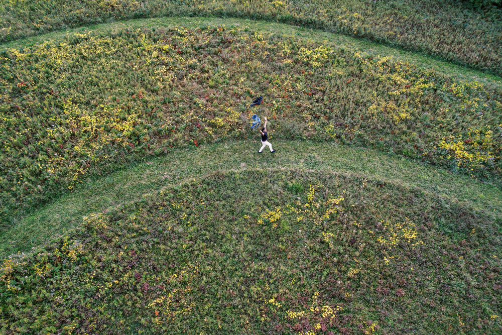 Koumidou Retreat Spiral Walk Visit Schoharie County