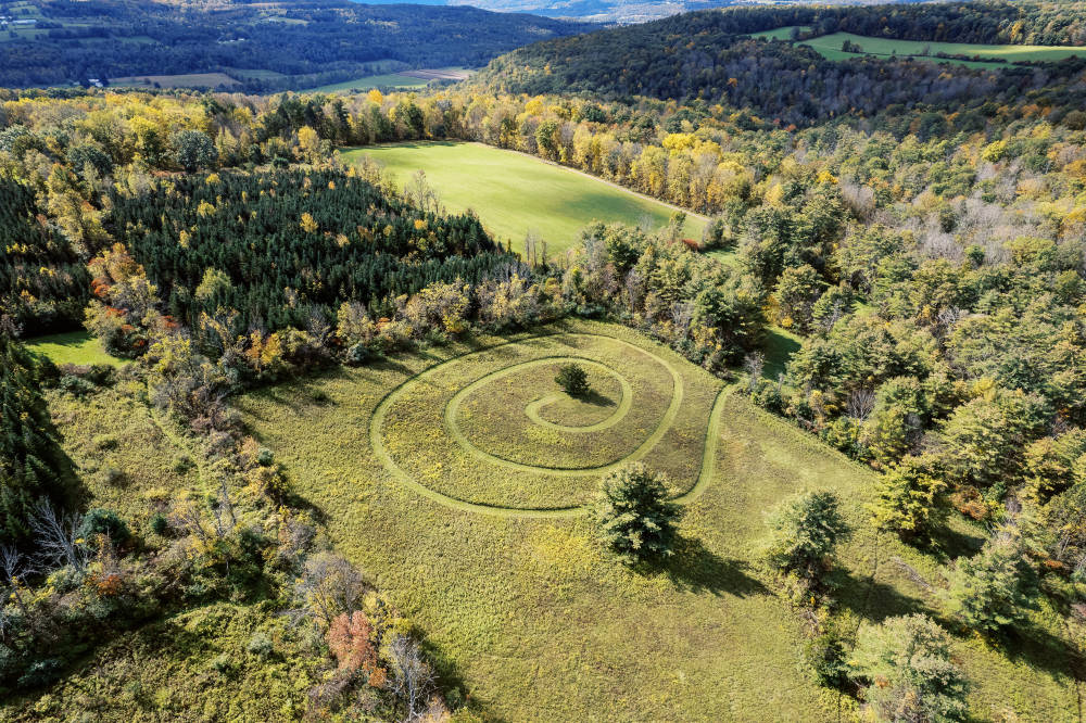 Koumidou Retreat Spiral Walk Visit Schoharie County