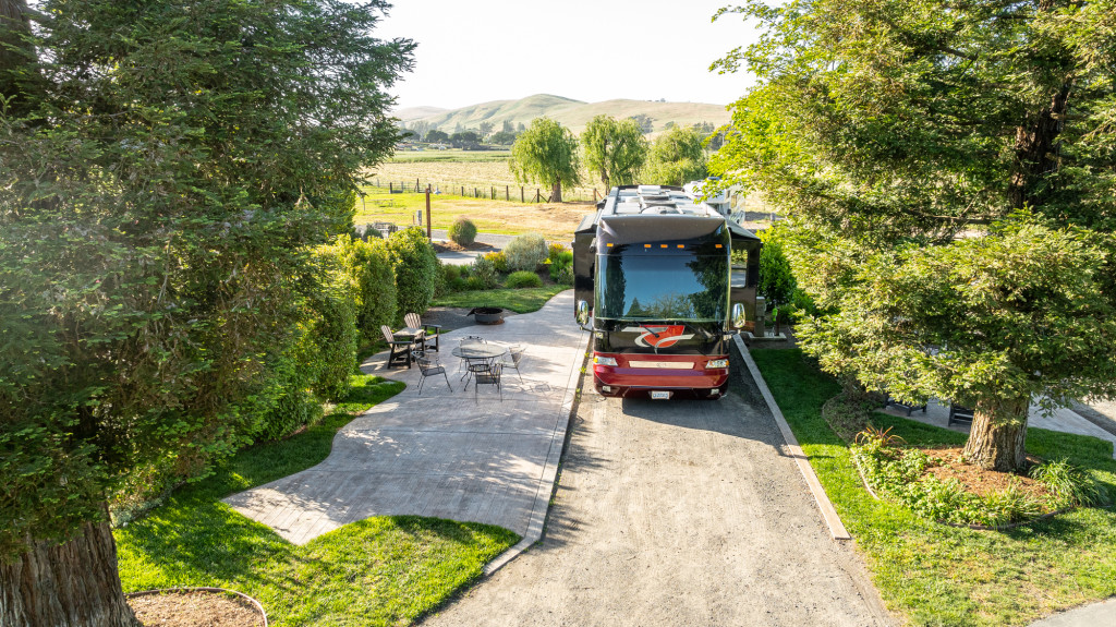 100 foot RV Patio sites