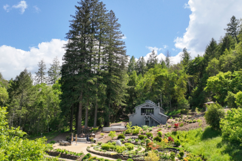 The Garden at The Barn Villa