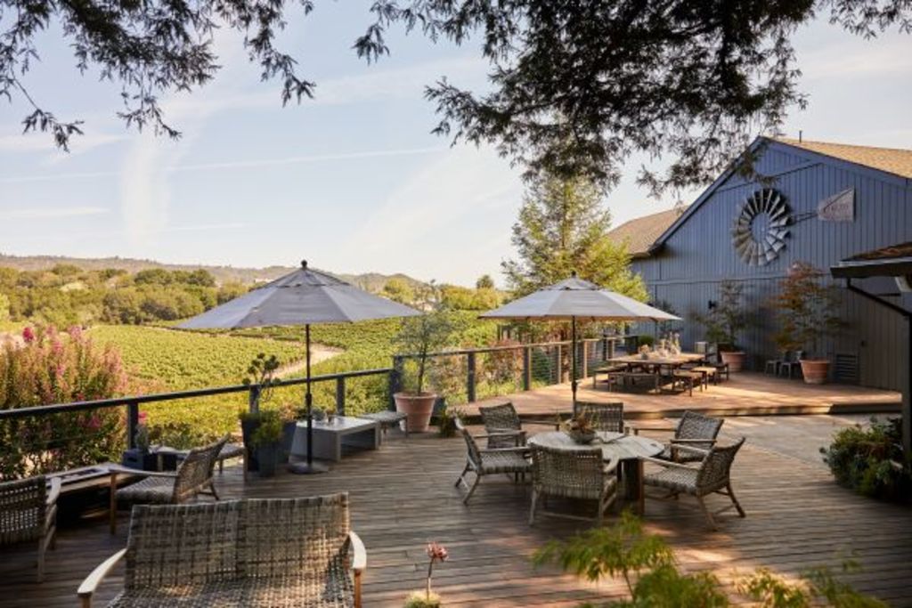 Passalacqua Winery Deck
