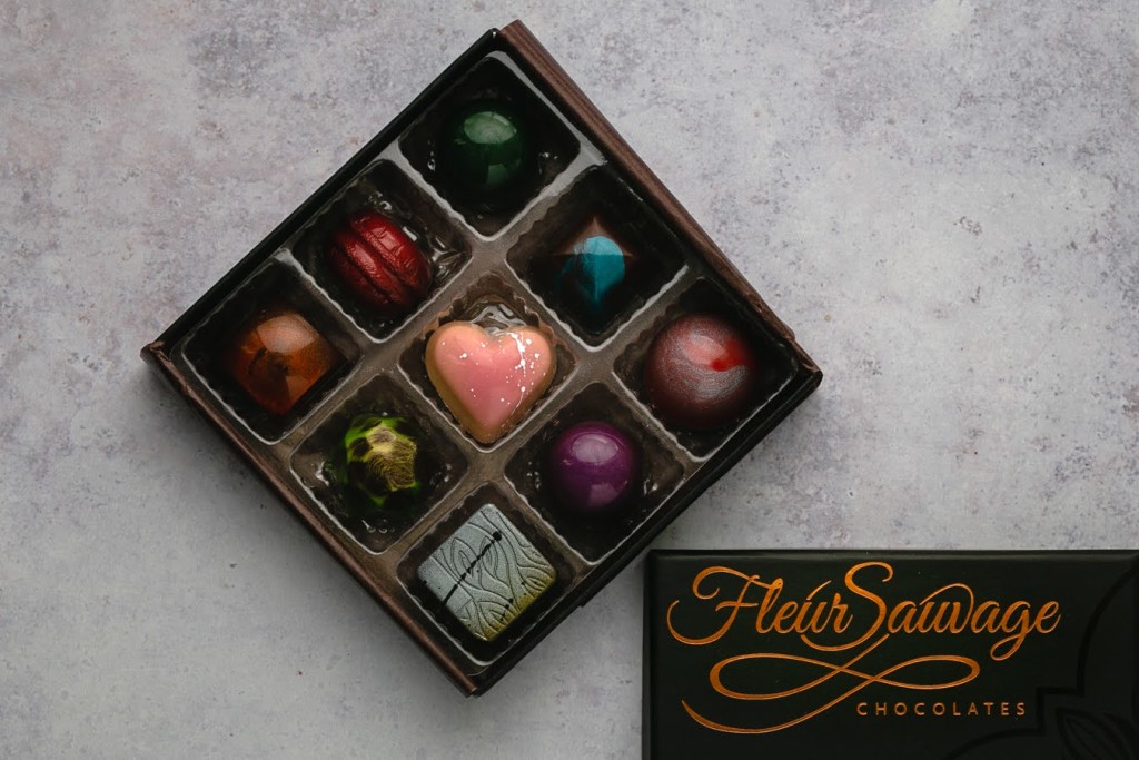 Fleur Sauvage Chocolate bonbons