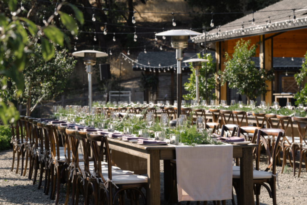 Wedding - Dining at The Stables