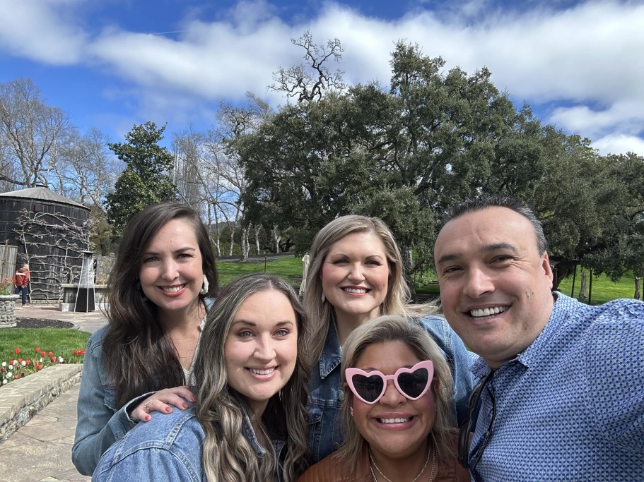 Happy Wine Tourers on a Napa Valley Wine Tour