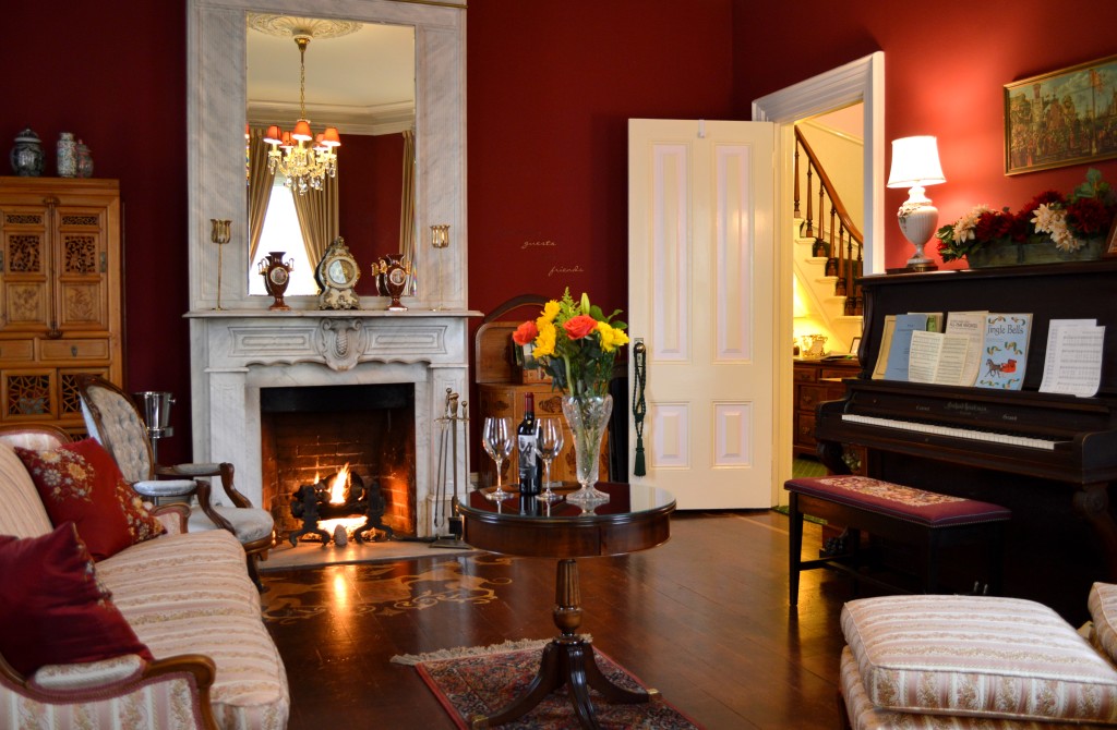 Guest Parlor - A great place to relax.