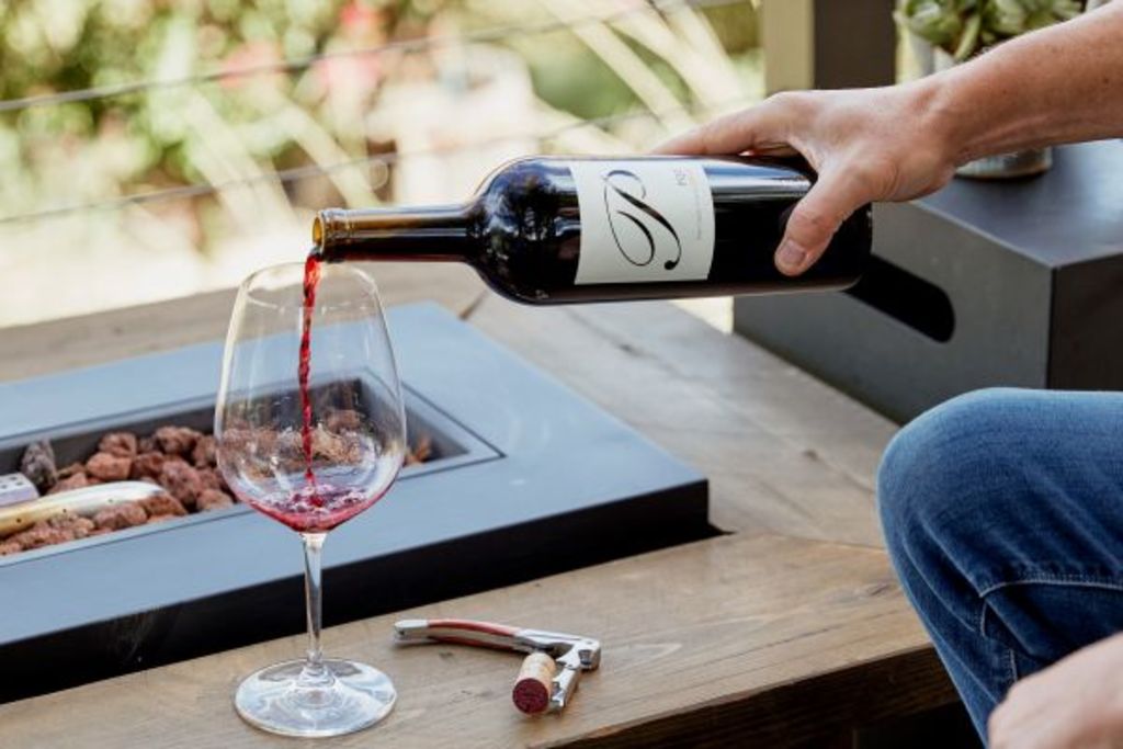 Passalacqua Winery - Pouring a Glass of Wine