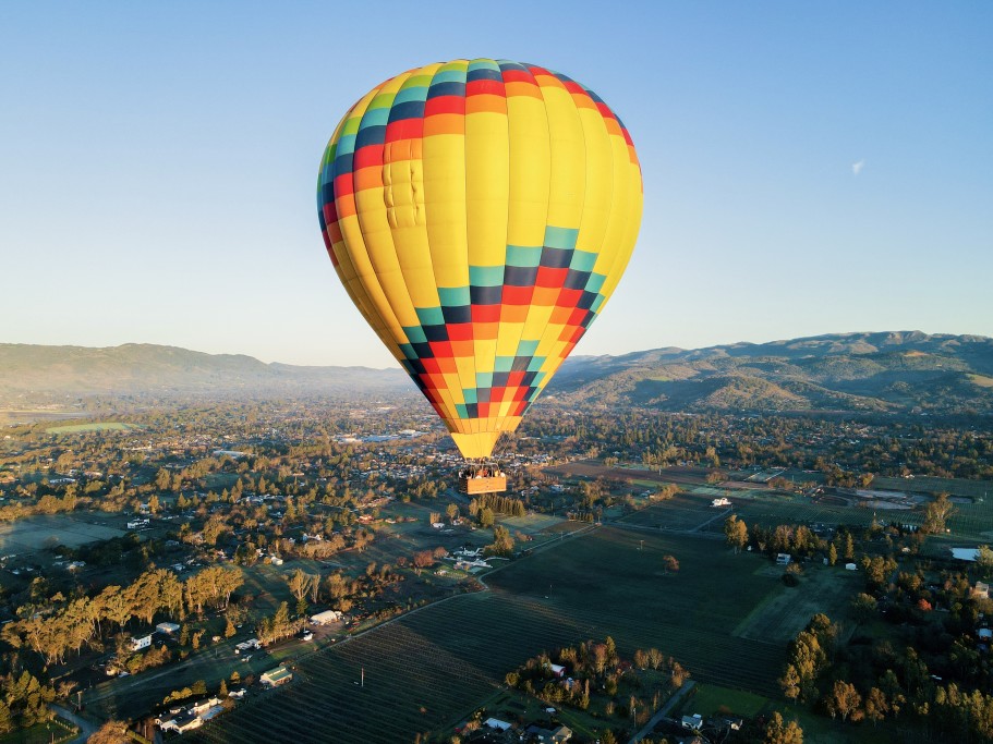 Wine Country Hot Air Balloon Tours