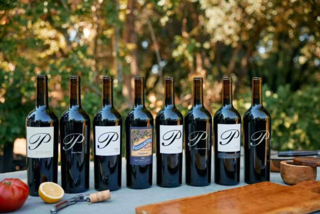 Passalacqua Winery - Bottle Lineup