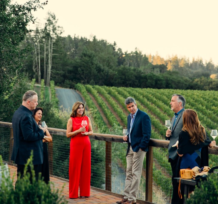 Spectacular Views at Flanagan Wines in Healdsburg, California