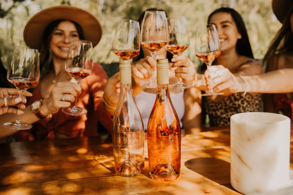 Cheers to the weekend and some Rosé!