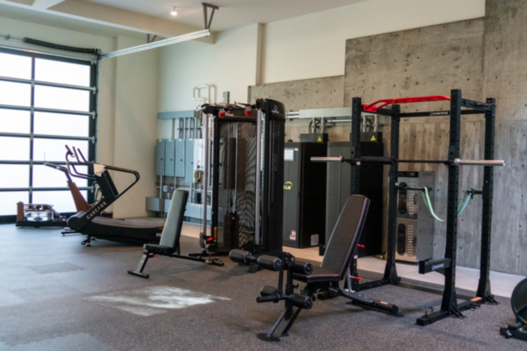 Fitness Area & Gym at The Barn Villa