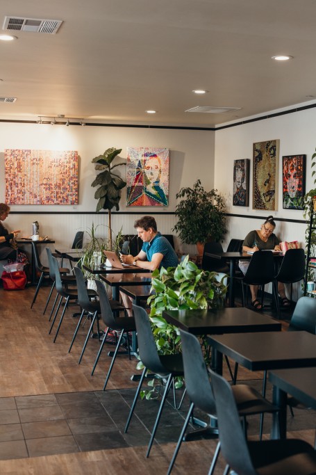 Cafe dining room