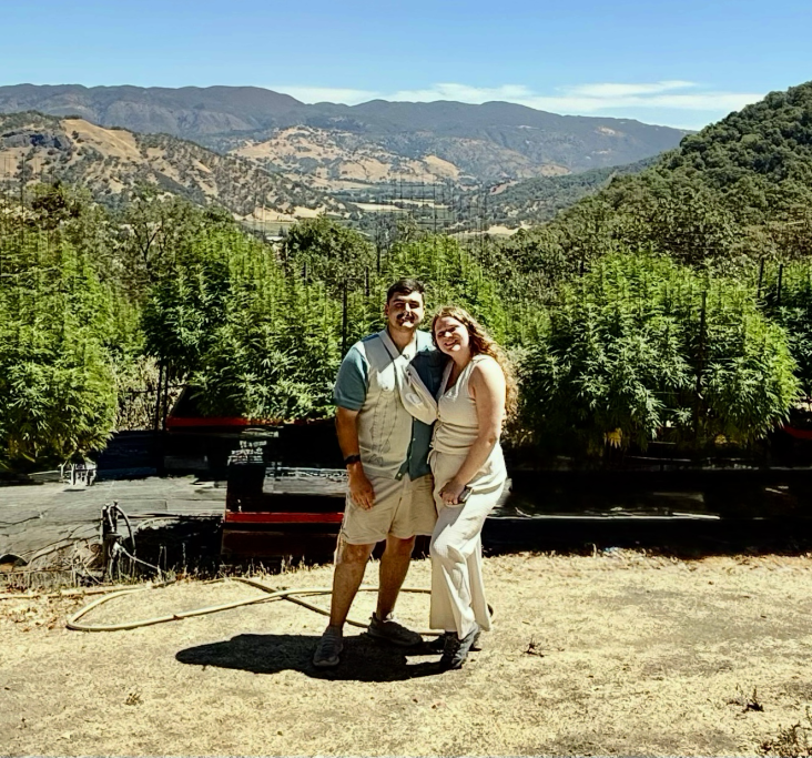 Happy Couple at Farm