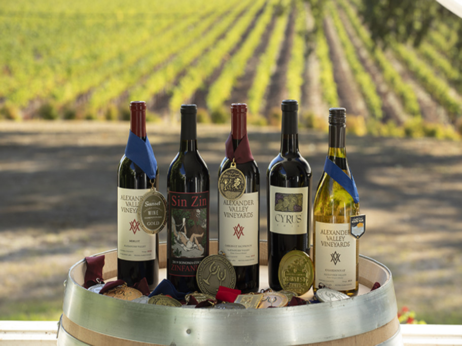 AVV's award winning wines