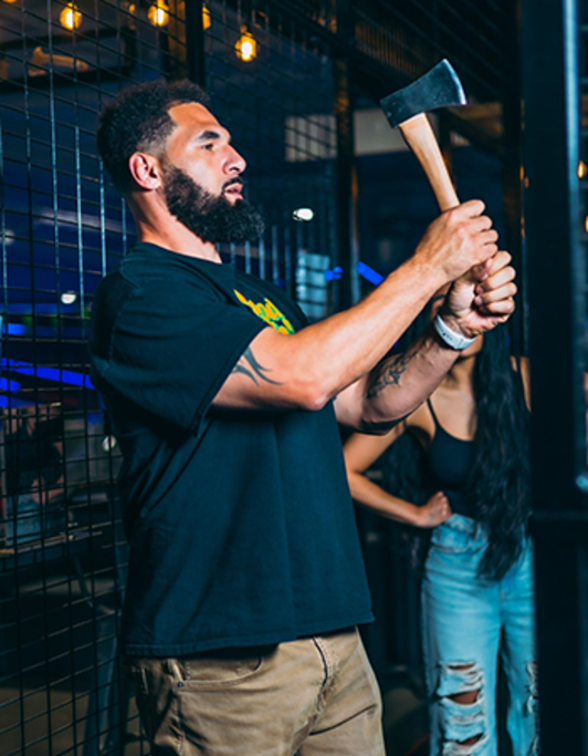 Axe Throwing @ Axcelerate