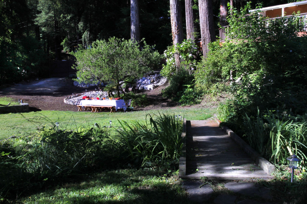 Bridge over seasonal creek