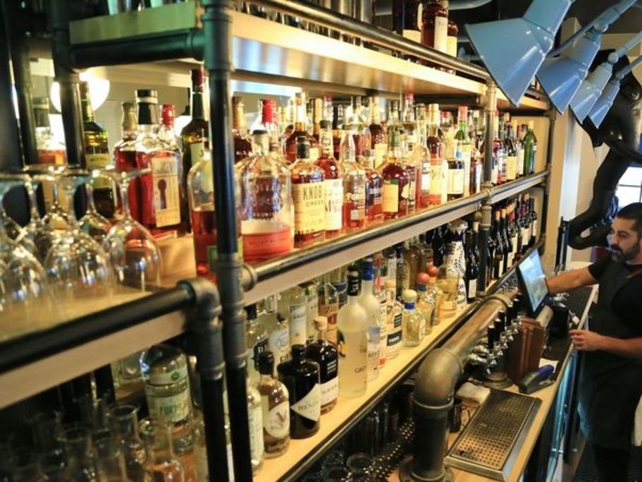 Bar at Bird & The Bottle