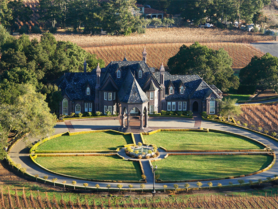 Aerial Image of Ledson Winery & Vineyards