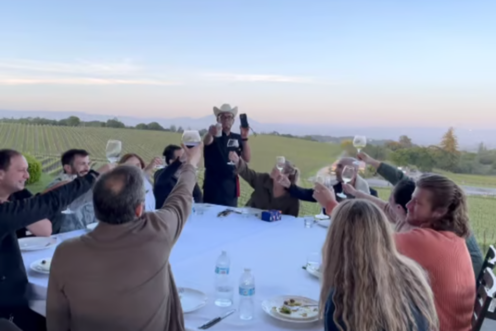 Chef Dave Mau - Cheers with Friends