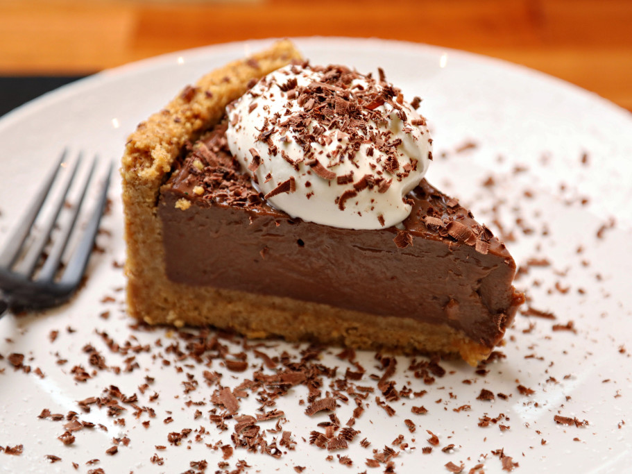 Chocolate Pie at Jackson's Bar and Oven - Photo by Will Bucquoy