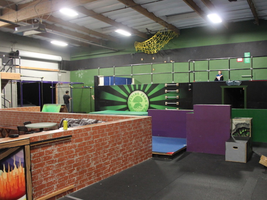 Foam pit, obstacles, and challenges galore!