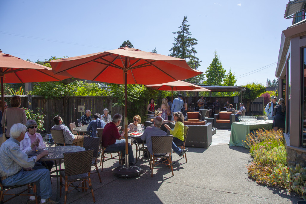 Outside Patio at Dutton-Goldfield